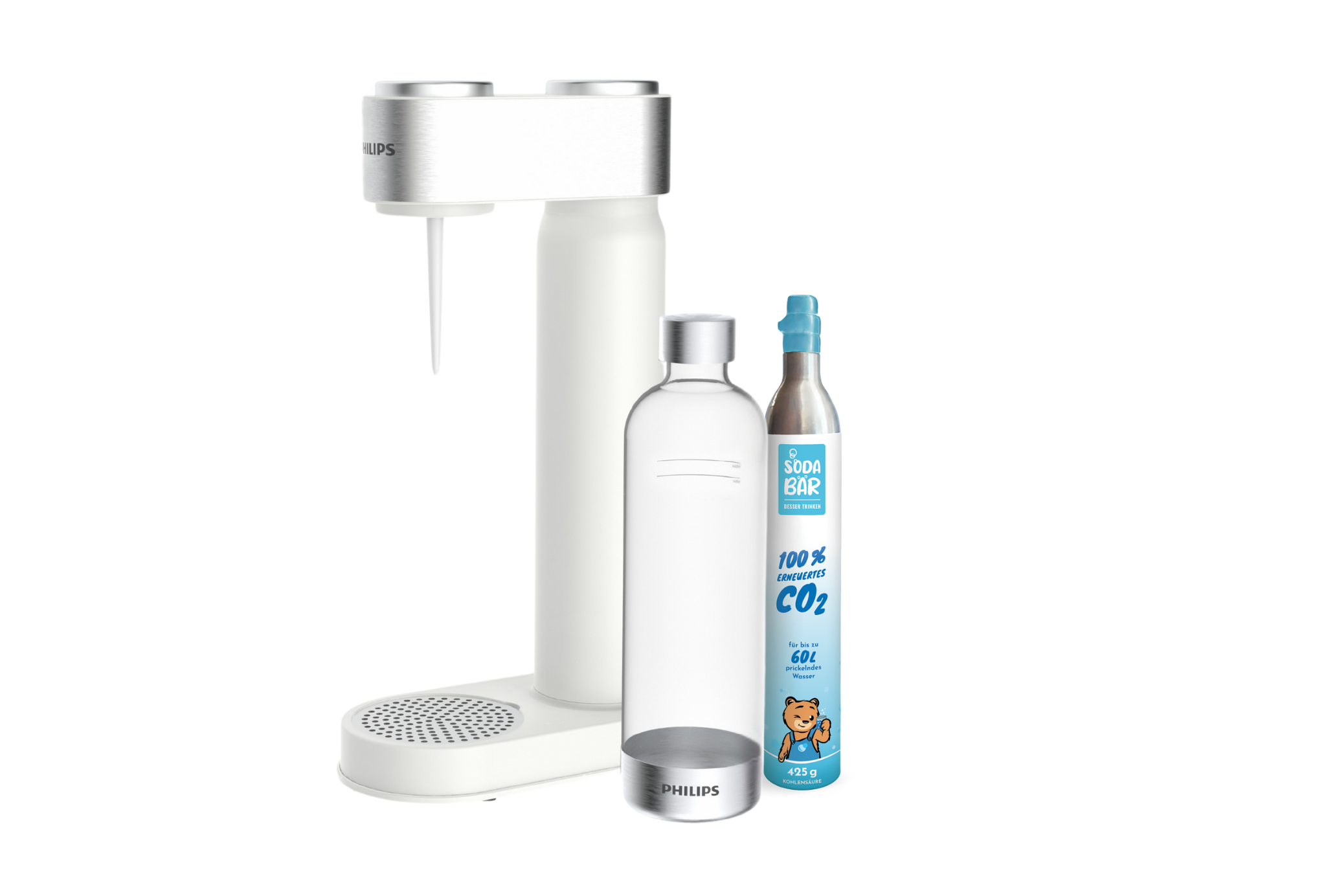 Philips GoZero Wassersprudler - white
